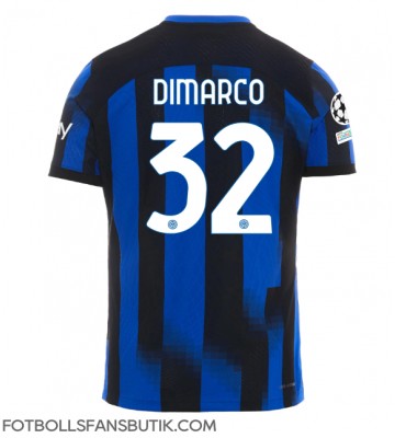 Inter Milan Federico Dimarco #32 Replika Hemmatröja 2023-24 Kortärmad